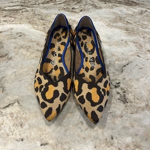Rothy’s The Point in animal print